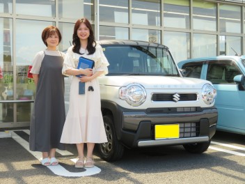 ハスラーご納車おめでとうございます！