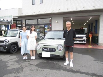 ラパンLC　納車式です！