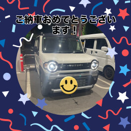 ハスラーご納車させていただきました！！
