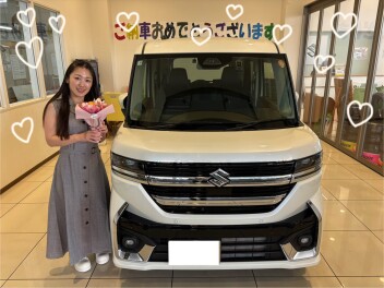 スペーシアカスタムご納車です！！