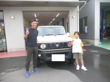 ジムニ－シエラ　納車式です！！
