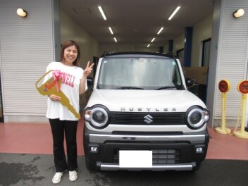 ハスラ－タフワイルド納車です。