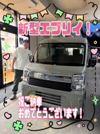 エブリイのご納車させて頂きました！！