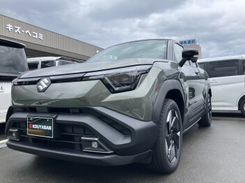 スズキ初のＥＶ車！eビターラ展示中！！