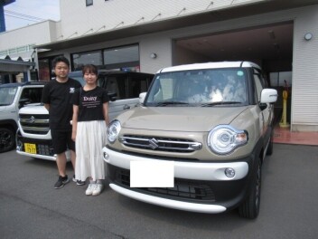 クロスビー　納車式です！