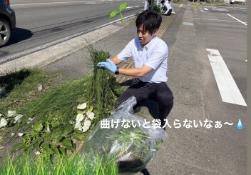 仮店舗でクリーンディ実施しました‼