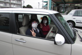 ユタカ自動車学校で、試乗会開催！！