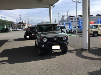 ジムニー納車しました！！！