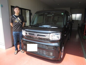 新型スペーシア　納車式です！
