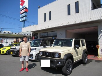 ジムニ－シエラ　納車式です！！