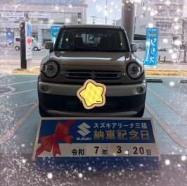 ☆K様☆クロスビーご納車おめでとうございます！！