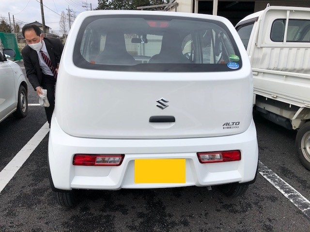 アルトバン 納車しました 新車情報 お店ブログ 株式会社スズキ自販京葉 特販部