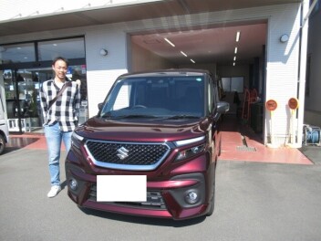 ソリオバンディット　納車式です！