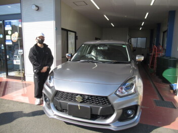 スイフトスポーツ　納車式です！