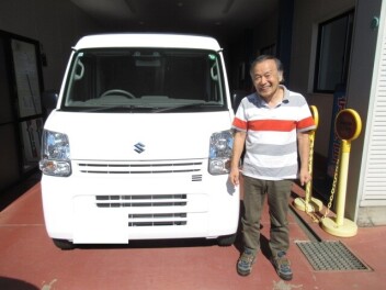 エブリイ 　納車式です！
