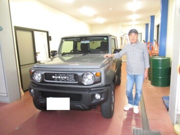 ジムニ－シエラ　納車式です！！