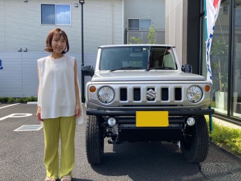 カスタマイズされたジムニーをご納車いたしました☆