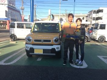 O様、ご納車おめでとうございます！