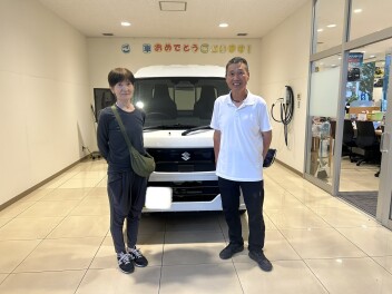 H様ご納車おめでとうございます！
