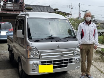 車内が広くて、買い物も便利です