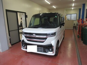 スペーシアカスタム　納車式です！