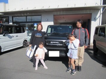 ジムニーシエラ　納車式です！！
