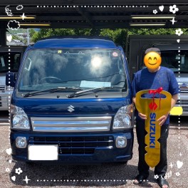 I様スーパーキャリイ納車式(*^^*)