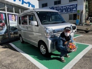 Tさま　エブリー納車式！