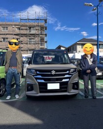 ソリオご納車させて頂きました。