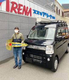 エブリイ ご納車おめでとうございます