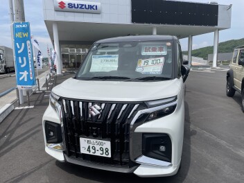 ソリオのご試乗車ございます！