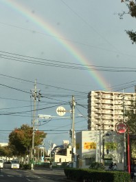 虹だぁ～！！！！！