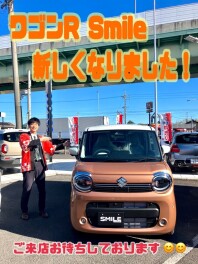 新型　ワゴンＲスマイル　実車あります！！