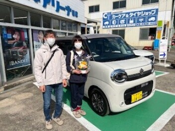 Yさま　スマイル納車式！