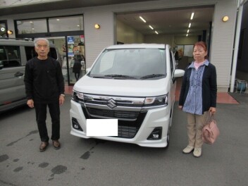 ワゴンＲ　　納車です！