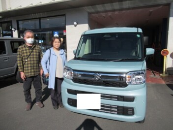 新型スペーシア　納車式です！