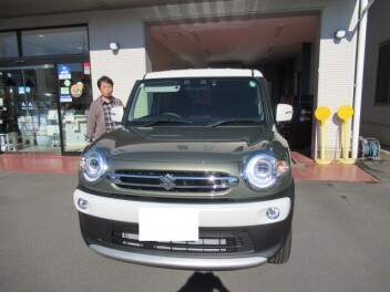 クロスビー　納車式です！