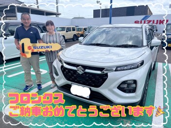 ☆フロンクスご納車おめでとうございます☆