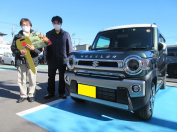 Ｗ様ハスラーご納車です！