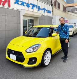 スイフトスポーツ ご納車おめでとうございます