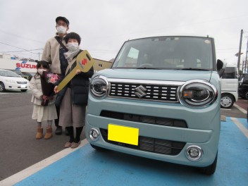 Ｏ様ワゴンＲスマイルご納車です！