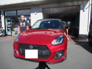 スイフトスポーツ　納車式です！