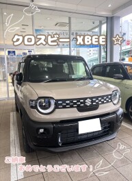 クロスビーご納車させていただきました！