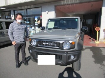 ジムニ－シエラ　納車式です！！