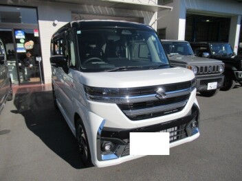 スペーシアカスタムターボ　納車式です！