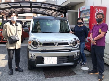 Jスタイルのハスラーご納車です☆