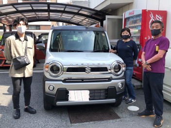 Jスタイルのハスラーご納車です☆