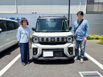 スペーシアギアご納車おめでとうございます‼