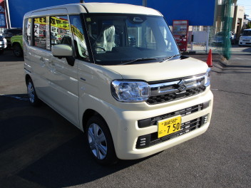 新型スペーシア試乗車準備出来ました!!