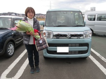 スペーシア　ご納車です！